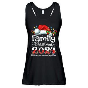 Family Christmas 2024 Matching Squad Santa Elf Funny Xmas Ladies Essential Flowy Tank