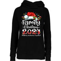 Family Christmas 2024 Matching Squad Santa Elf Funny Xmas Womens Funnel Neck Pullover Hood