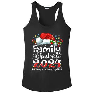 Family Christmas 2024 Matching Squad Santa Elf Funny Xmas Ladies PosiCharge Competitor Racerback Tank