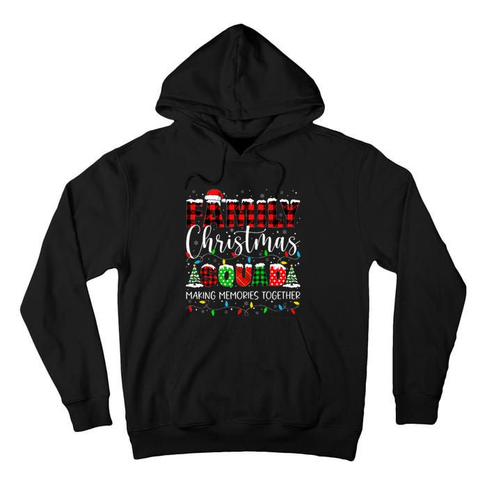 Family Christmas 2024 Matching Squad Xmas Tall Hoodie