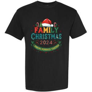 Family Christmas 2024 Matching Outfit Xmas Squad Santa Group Garment-Dyed Heavyweight T-Shirt