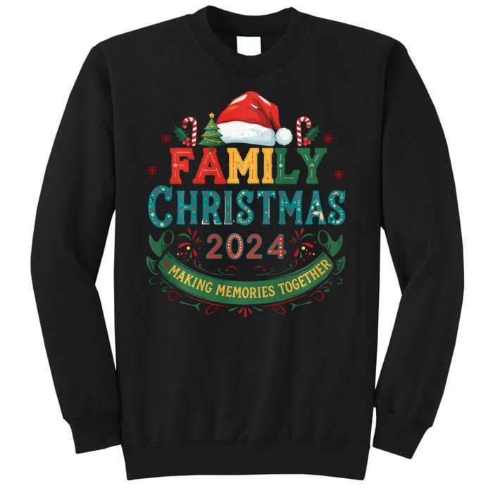 Family Christmas 2024 Matching Outfit Xmas Squad Santa Group Sweatshirt