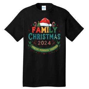 Family Christmas 2024 Matching Outfit Xmas Squad Santa Group Tall T-Shirt