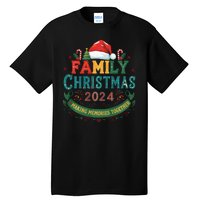 Family Christmas 2024 Matching Outfit Xmas Squad Santa Group Tall T-Shirt