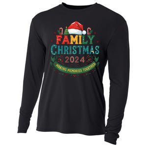 Family Christmas 2024 Matching Outfit Xmas Squad Santa Group Cooling Performance Long Sleeve Crew