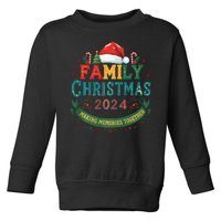 Family Christmas 2024 Matching Outfit Xmas Squad Santa Group Toddler Sweatshirt