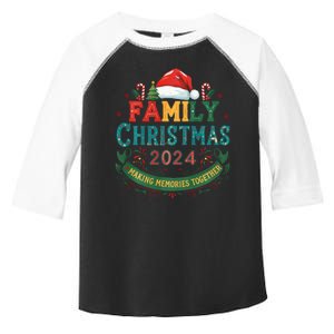 Family Christmas 2024 Matching Outfit Xmas Squad Santa Group Toddler Fine Jersey T-Shirt