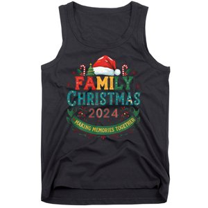 Family Christmas 2024 Matching Outfit Xmas Squad Santa Group Tank Top