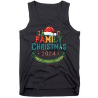 Family Christmas 2024 Matching Outfit Xmas Squad Santa Group Tank Top