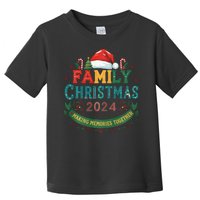 Family Christmas 2024 Matching Outfit Xmas Squad Santa Group Toddler T-Shirt