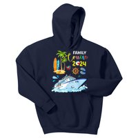 Family Cruise 2024 Funny Summer Vacation Cruise Ship Lover Kids Hoodie