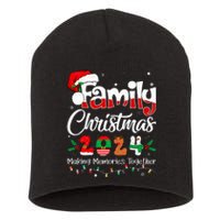 Family Christmas 2024 Matching Xmas Squad Santa Short Acrylic Beanie