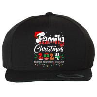 Family Christmas 2024 Matching Xmas Squad Santa Wool Snapback Cap