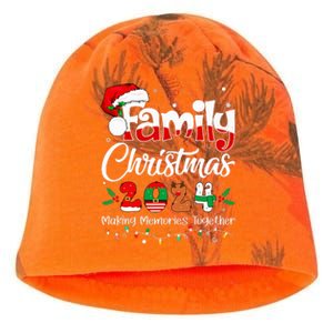 Family Christmas 2024 Matching Xmas Squad Santa Kati - Camo Knit Beanie