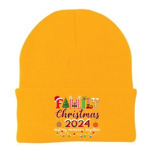 Family Christmas 2024 Matching Squad Santa Elf Funny Xmas Knit Cap Winter Beanie