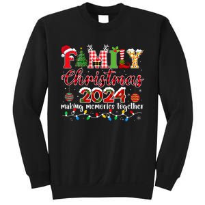 Family Christmas 2024 Matching Squad Santa Elf Funny Xmas Sweatshirt