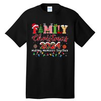 Family Christmas 2024 Matching Squad Santa Elf Funny Xmas Tall T-Shirt