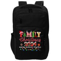 Family Christmas 2024 Matching Squad Santa Elf Funny Xmas Impact Tech Backpack