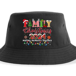 Family Christmas 2024 Matching Squad Santa Elf Funny Xmas Sustainable Bucket Hat