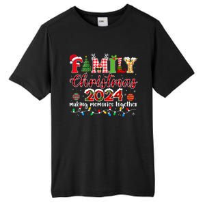 Family Christmas 2024 Matching Squad Santa Elf Funny Xmas Tall Fusion ChromaSoft Performance T-Shirt