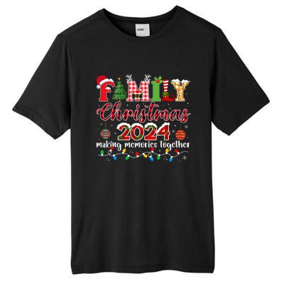 Family Christmas 2024 Matching Squad Santa Elf Funny Xmas Tall Fusion ChromaSoft Performance T-Shirt