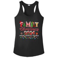 Family Christmas 2024 Matching Squad Santa Elf Funny Xmas Ladies PosiCharge Competitor Racerback Tank