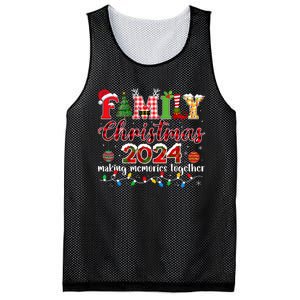 Family Christmas 2024 Matching Squad Santa Elf Funny Xmas Mesh Reversible Basketball Jersey Tank