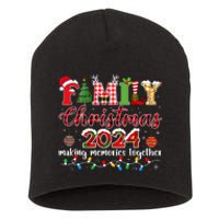 Family Christmas 2024 Matching Squad Santa Elf Funny Xmas Short Acrylic Beanie