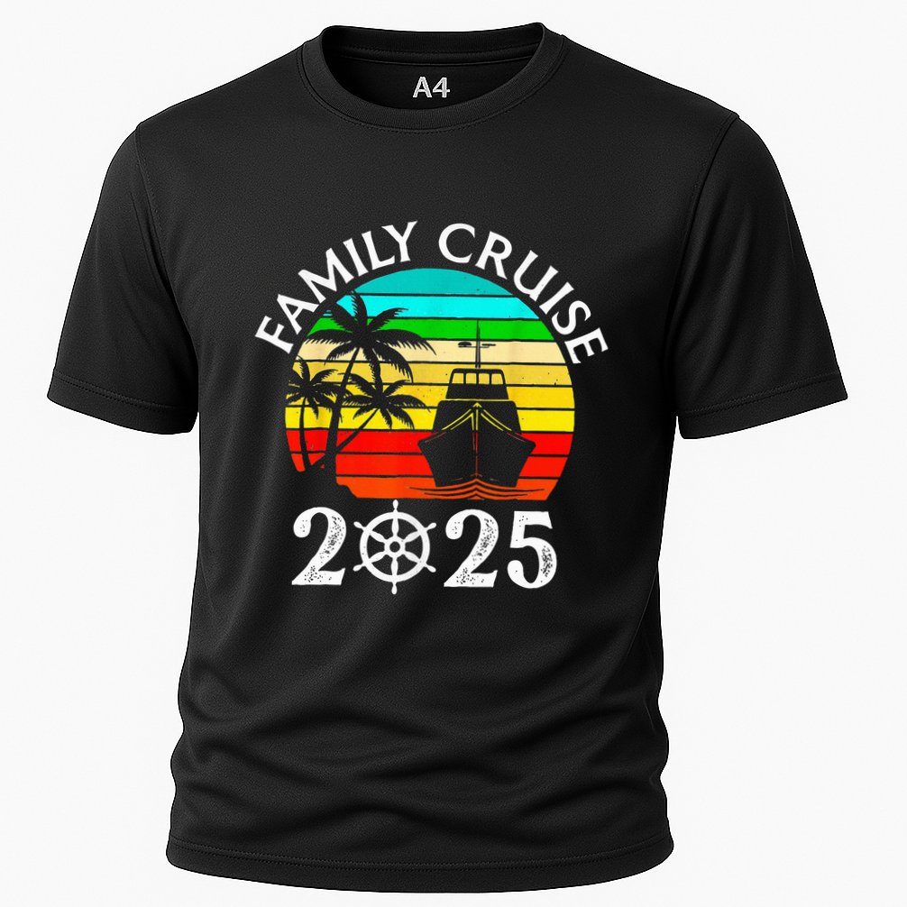 Family Cruise 2025 Vacation Trip Cruising Family Matching Cooling Performance Crew T-Shirt