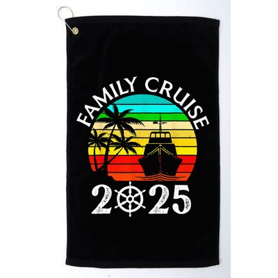 Family Cruise 2025 Vacation Trip Cruising Family Matching Golf Towel