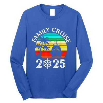Family Cruise 2025 Vacation Trip Cruising Family Matching Long Sleeve Shirt