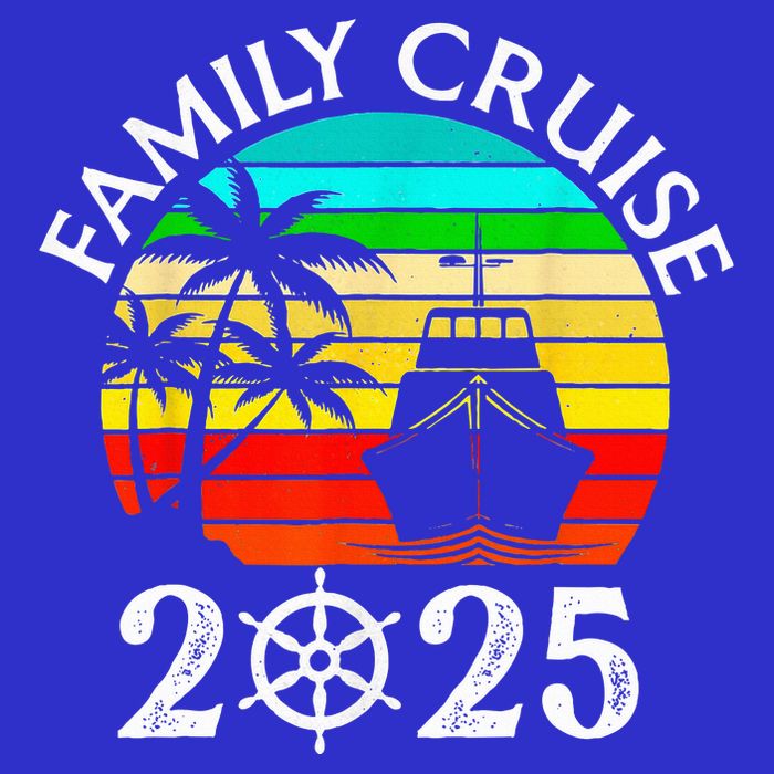Family Cruise 2025 Vacation Trip Cruising Family Matching Womens T-Shirt