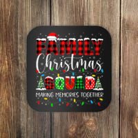 Family Christmas 2024 Matching Squad Xmas Coaster