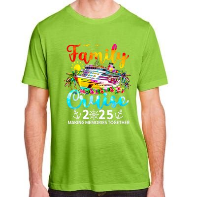 Family Cruise 2025 Family Vacation Matching 2025 Adult ChromaSoft Performance T-Shirt