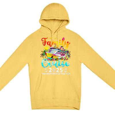 Family Cruise 2025 Family Vacation Matching 2025 Premium Pullover Hoodie