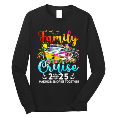 Family Cruise 2025 Family Vacation Matching 2025 Long Sleeve Shirt