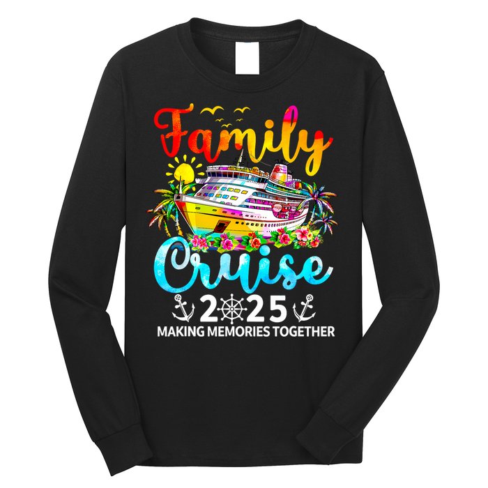 Family Cruise 2025 Family Vacation Matching 2025 Long Sleeve Shirt