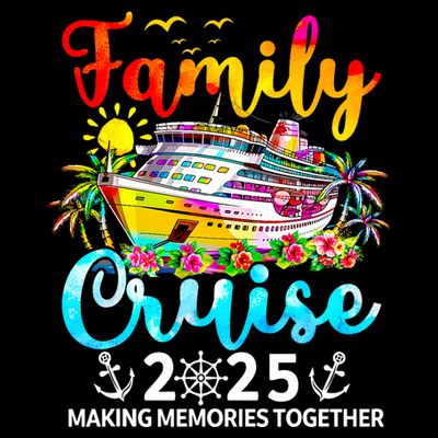 Family Cruise 2025 Family Vacation Matching 2025 T-Shirt