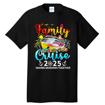 Family Cruise 2025 Family Vacation Matching 2025 Tall T-Shirt