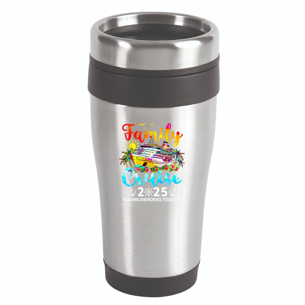Family Cruise 2025 Family Vacation Matching 2025 16oz Travel Tumbler
