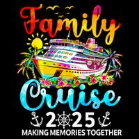 Family Cruise 2025 Family Vacation Matching 2025 Youth Performance Sprint T-Shirt