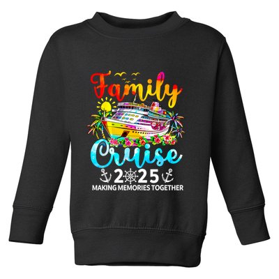 Family Cruise 2025 Family Vacation Matching 2025 Toddler Sweatshirt