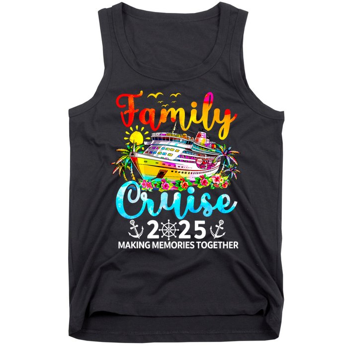 Family Cruise 2025 Family Vacation Matching 2025 Tank Top