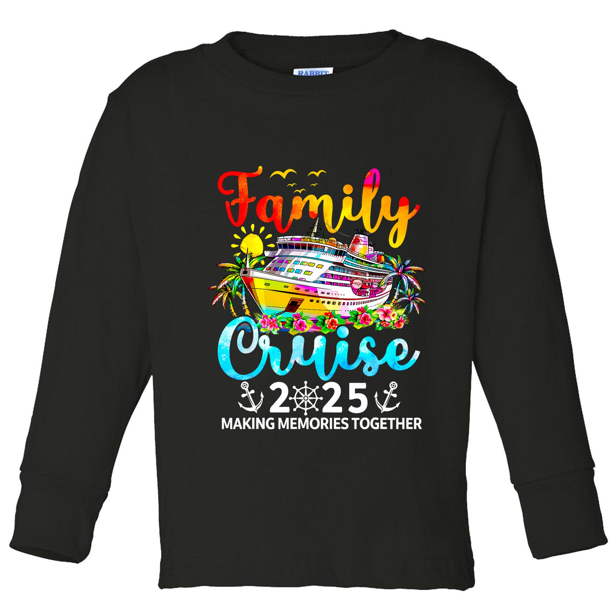 Family Cruise 2025 Family Vacation Matching 2025 Toddler Long Sleeve Shirt