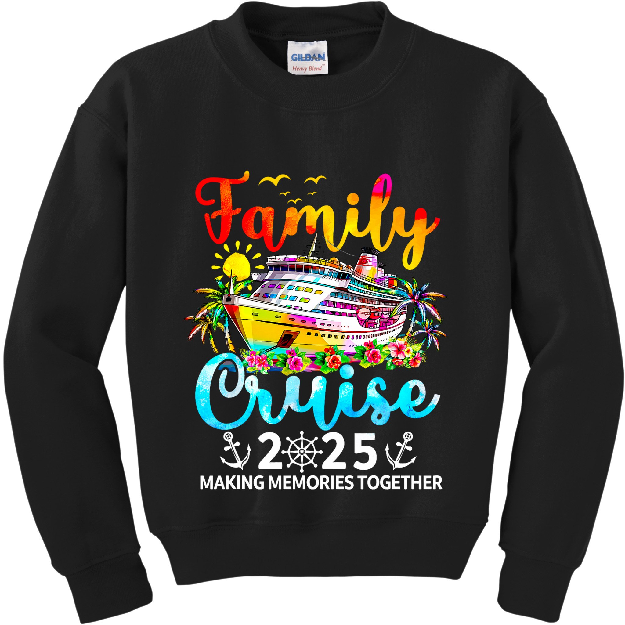 Family Cruise 2025 Family Vacation Matching 2025 Kids Sweatshirt