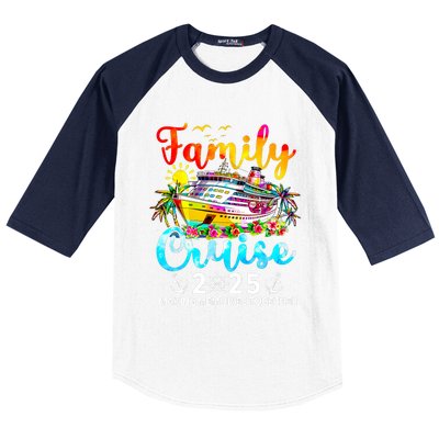 Family Cruise 2025 Family Vacation Matching 2025 Baseball Sleeve Shirt