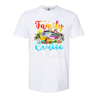 Family Cruise 2025 Family Vacation Matching 2025 Softstyle CVC T-Shirt