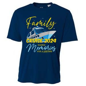 Family Cruise 2024 Sailing Cruising Vacation 2024 Cooling Performance Crew T-Shirt