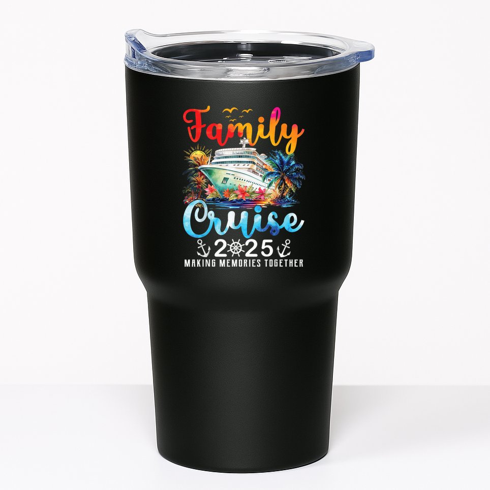 Family Cruise 2025 Vacation Trip Family Matching Cruise Ship Tumbler