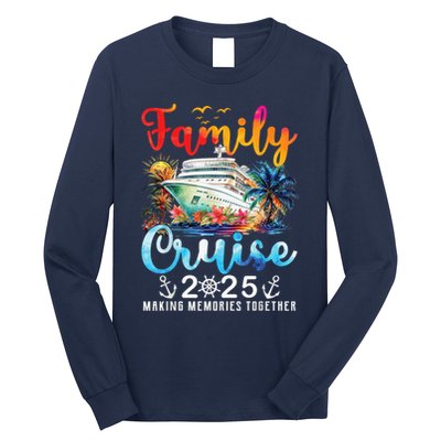 Family Cruise 2025 Vacation Trip Family Matching Cruise Ship Long Sleeve Shirt